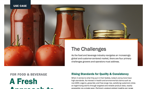 Food & Beverage: A Fresh Approach to the Food Supply Chain