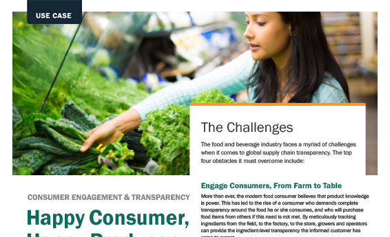 Food Consumer Engagement & Transparency: Happy Consumer, Happy Producer