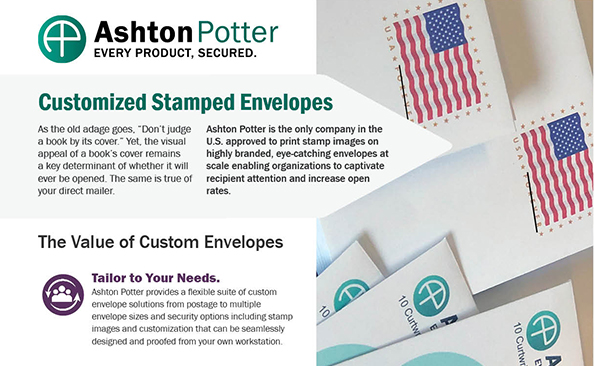 Customized Stamped Envelopes